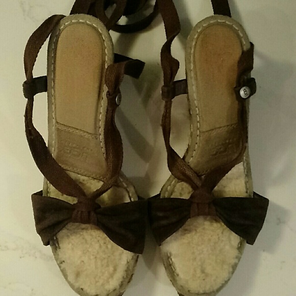 🇦🇺 Ugg Amelie Espadrille Wedge Shoes 🇦🇺 - Picture 4 of 6